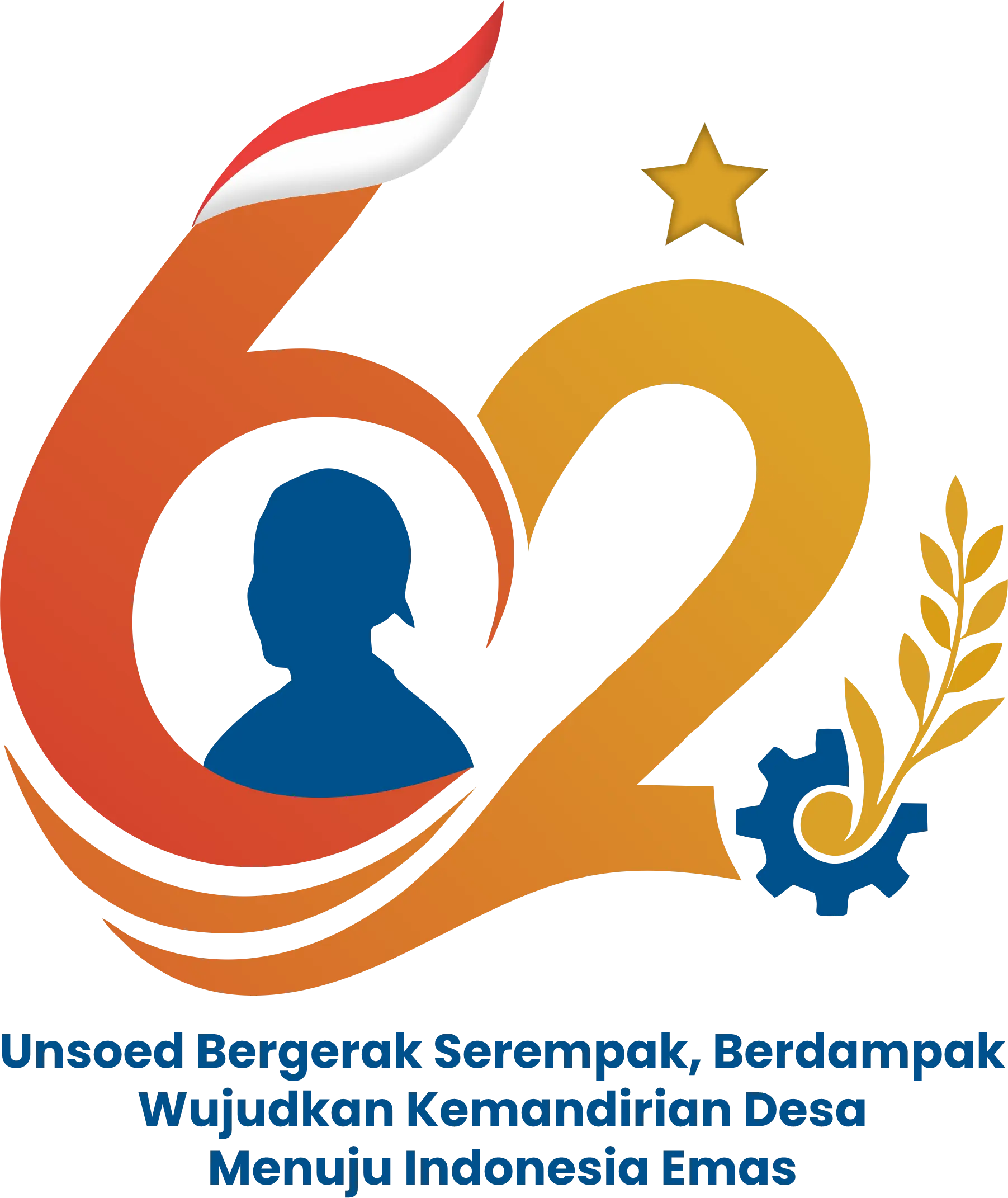 Logo Resmi Dies Natalis ke-62 Universitas Jenderal Soedirman
