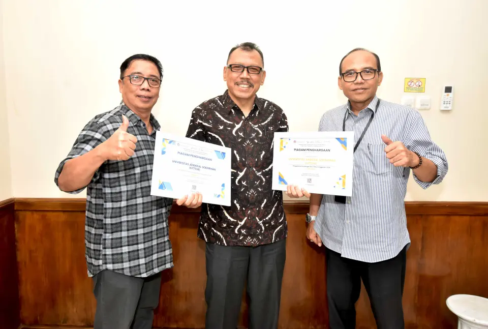 UNSOED Raih Dua Penghargaan Bergengsi dari KPPN Purwokerto