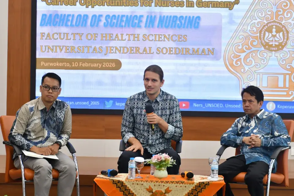 Talkshow Karier Keperawatan Global: Mahasiswa Ners Unsoed Didorong Siap Menembus Pasar Kerja Jerman