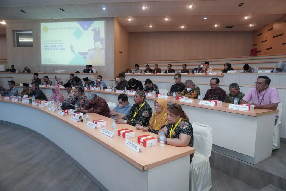 Rektor Unsoed Periode 2026–2030 Resmi Terpilih melalui Sidang Senat Tertutup