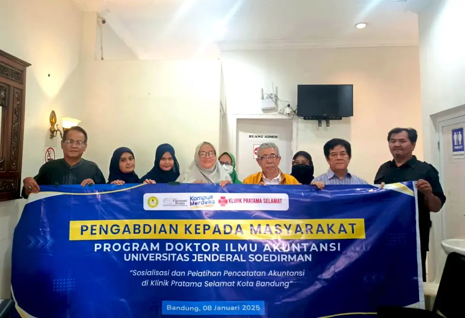 Program Doktoral Ilmu Akuntansi UNSOED, Berikan Pelatihan Pencatatan Akuntansi