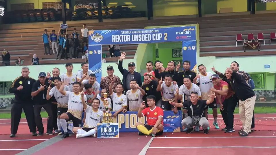 Sukses Ganda UNSOED FC, Juara Rektor Cup 2