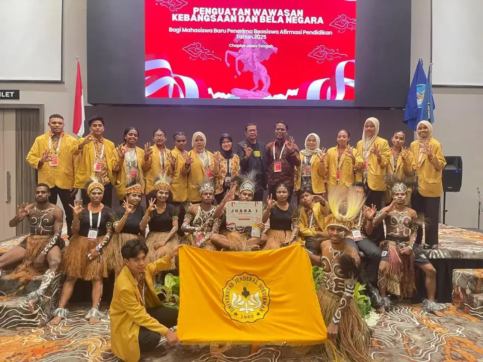 24 Mahasiswa ADik Unsoed Ikuti Penguatan Wasbang dan Bela Negara, Raih Juara 1 di Tingkat Jawa Tengah
